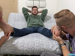 Straight boy, talking, ample