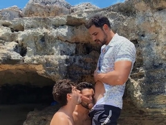 Kyle Fox, Igor Lucios, and Joe Dave: all outside