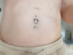 nettles in my cock outdoor challenge CBT cum