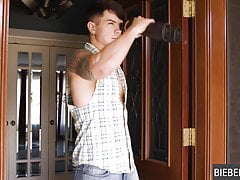 Gay bunny drilled and rides