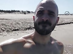 Hot gay fucking on the beach