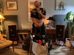 Busting A Nut Onto My Gear After Hockey