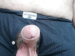 I Masturbate My Hard Cock After a Long and Tiring Day at Work in the Middle of Summer