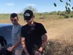 Hetero Fellow Humped eighteen Yr Aged College girl Outdoor By Truck