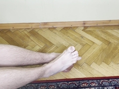 Impressive Feet Wank for my Fuck Stick