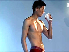 Gay chinese, gay photoshoot, model