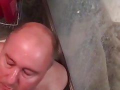 Golden shower from hot black guy
