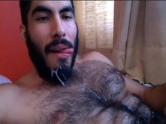 utter wooly youthful fellow jism in gullet