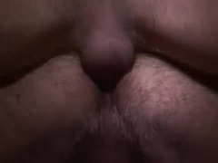 Furry Str8 Takes it Moist up the Backside