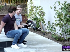 Travis Berkley fucks his online date Christian Bay