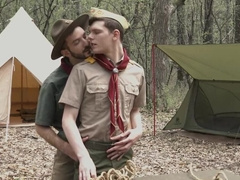 The scout is ready to learn more from the experienced stud