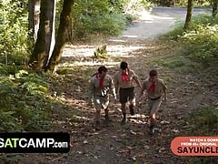 Boys At Camp - Camper Grey Works Two Loopholes To Obtain The Merit Badge He Desperately Wants