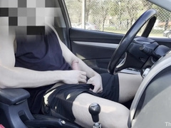 CAUGHT IN PUBLIC WHILE I WAS TUGGING AND HE RECORDED ME