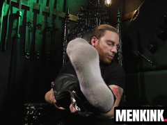 This video of horny Sebastian Keys will make you WORSHIP his feet