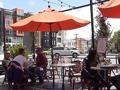 Eager slut goes with a friend to the basement for anal sex