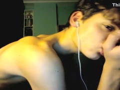 Sexy Italian Boy Shoots A Load