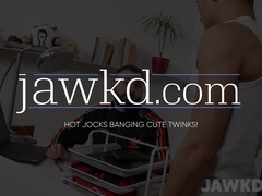 Hot Marcus Ashton buries deep his dick into Wolf Rayets butt hole