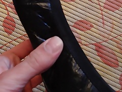 Cum in the flat shoes of my girlfriend