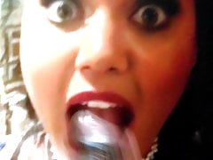 Ayesha Curry - Cum Tribute(open mouth & face)