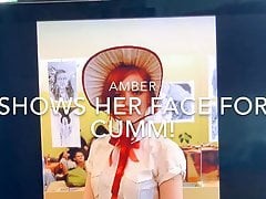Amber Has a Facial Face
