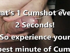 The Uncut Series The Flash Cumshots - 30 Cumshots in 60 Secs