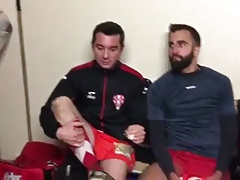 Jogadores fazendo gravacao frozen