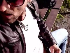 Slutboyben CAM4 Fuck-Stick Milk in Public