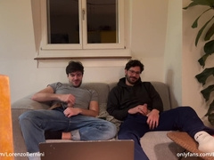 My Straight Jerk Buddy Touched My Cock For The First Time