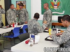 Buttfucked major made sure his soldiers are happy