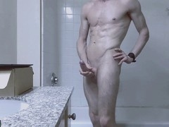 donnie stretches his big cock