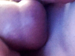 Lying in Bed Playing with My Asshole with a Dildo It's so Nice Waiting for a Wet Hole