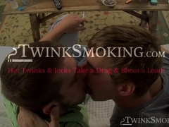 Horny Austin Ried delivered his throbbing cock into the hungry ass of twink Noah Broo