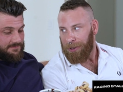Bearded Hunk Double Stuffed By Hairy Jocks - Heath Halo, Rocky Unleashed, Ian Sterling