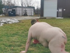 Chub Sub Urinates like a Mutt in Public!