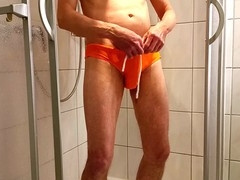 Twink erection, gay bulge, young