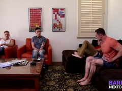 Markie More has an orgy with his big dicked bang buddies