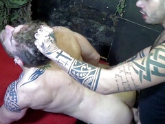 Issac Eliad fucked by Aday Traun in the backroom in France