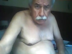 grandpa stroke on webcam