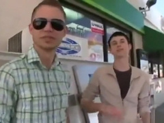 Out in public: Big dick Car lot