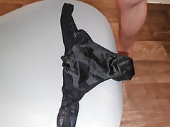 22 year old tart co worker gave me her knickers to wank with