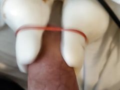 Best vibrator milks my cock