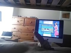 Fapping to Rachel Riley 3