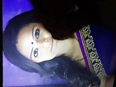 Mona Singh sexy face cummed