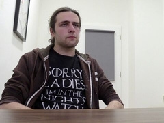 Long-haired bottom enjoying POV barebacking