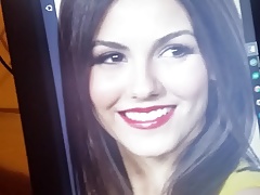 Victoria Justice Cum Tribute Facial