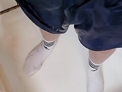 piss in boxer with white sox