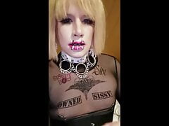 Sissy Chastity Cindy, wish to be blackmailed