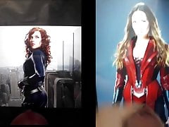 Cum Tribute Request Black Widow vs Scarlet Witch
