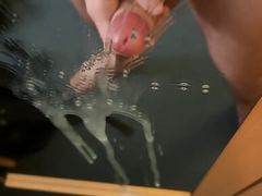 Cum on mirror
