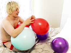 Sexy Twink Elis Ataxxx Shows Off His Hot Fishnet Lingerie